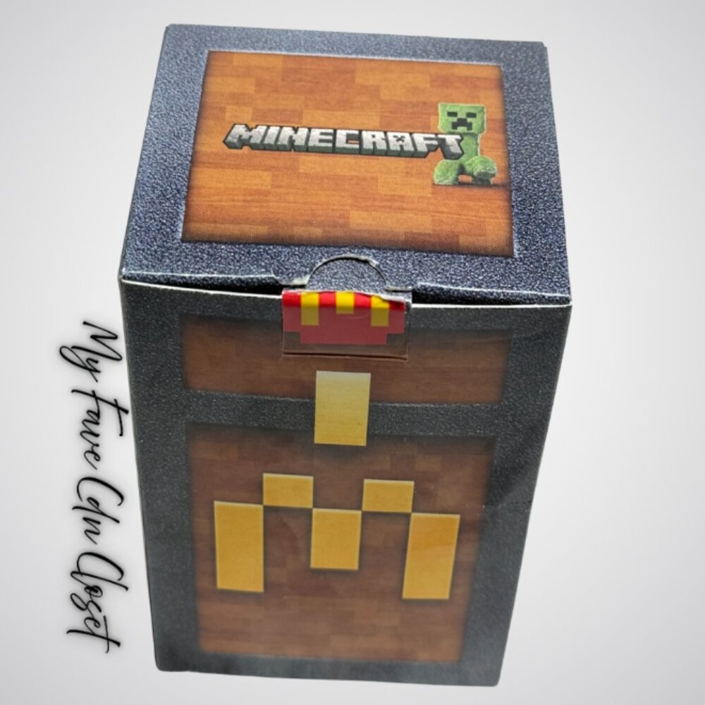 2025 McDonalds Minecraft Orange Soda Potion w/Unused Code Card - Picture 2 of 3